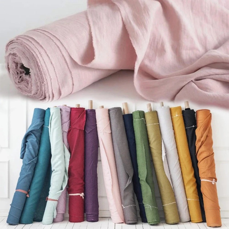 퀼팅 원단 재봉용 순수 린넨 원단, DIY 공예 가방, - Baby Clothing Organic 리뷰 및 가격