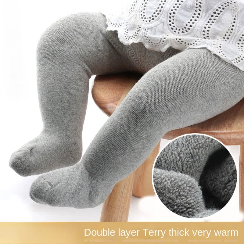 부드러운 코튼 아기 타이츠, 두꺼운 따뜻한 아기 소녀  - Baby Clothing Dividers 리뷰 및 가격